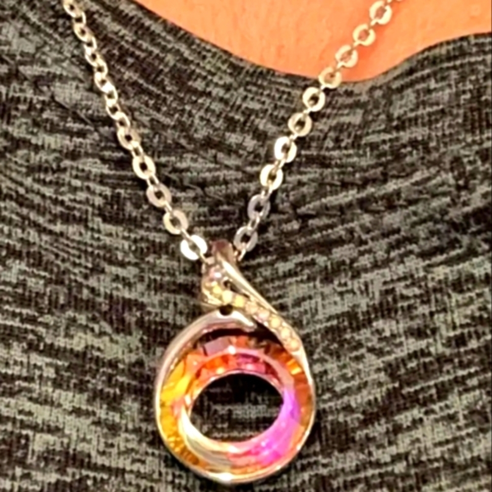 Womens Phoenix Pendant Necklace